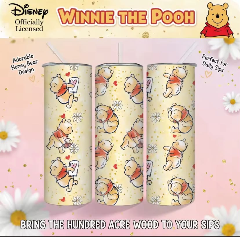20oz Cute Disney Mickey & Friends Stainless Steel Tumbler Insulated
