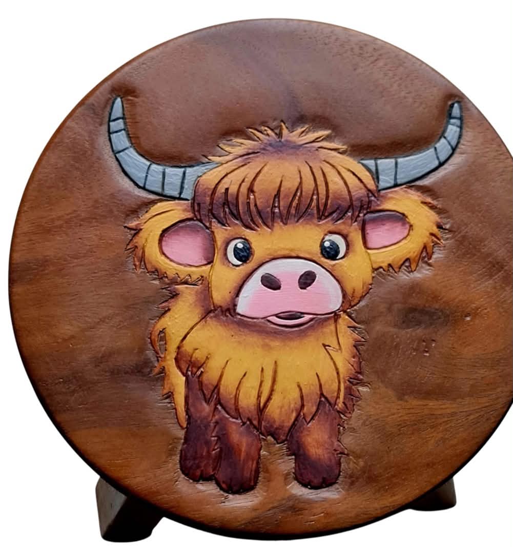 Highland Cow Stool - Highland Cow Stool