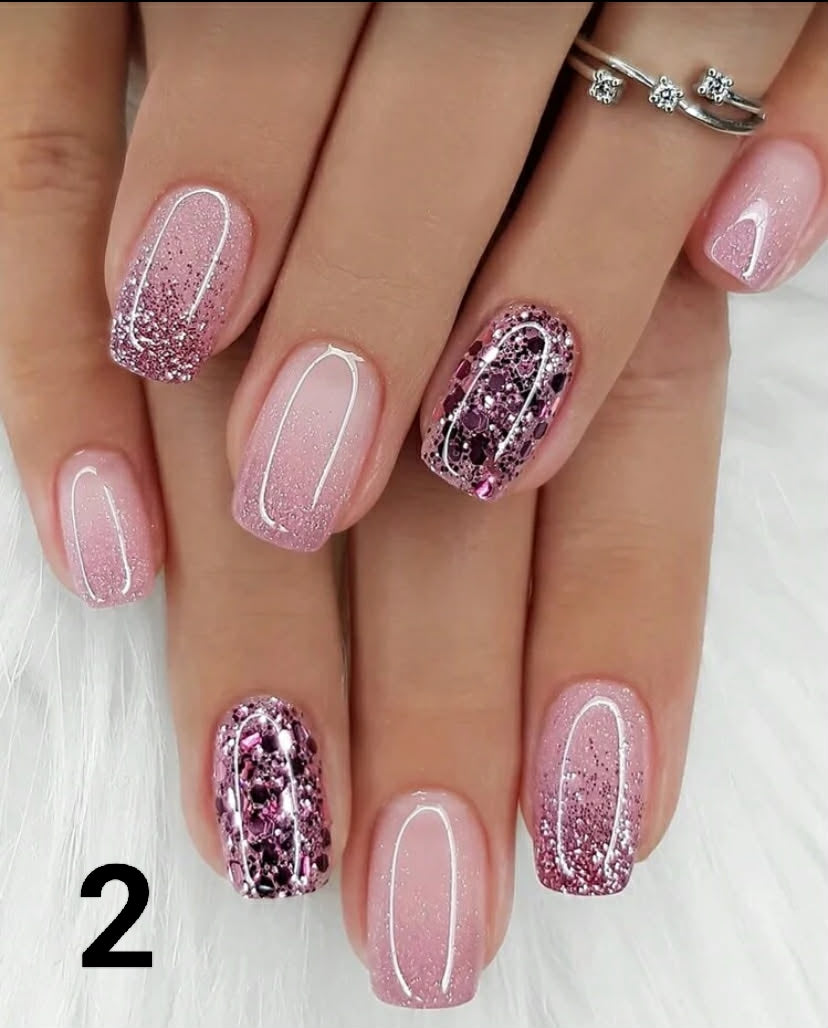 24/30pcs Almond-Shaped Short Nude & White Contrast Nail Art Set, Includes 1pc Gel Polish & 1pc Nail File, Reusable For Party, Dance Or Daily Wear, Nail Care Accessories Nails Nail Supplies