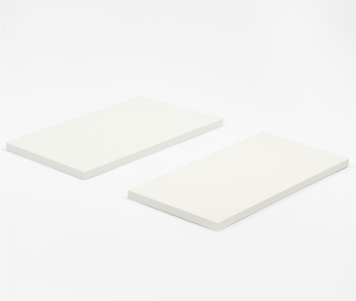 Floating Shelf, White - 2 Pack