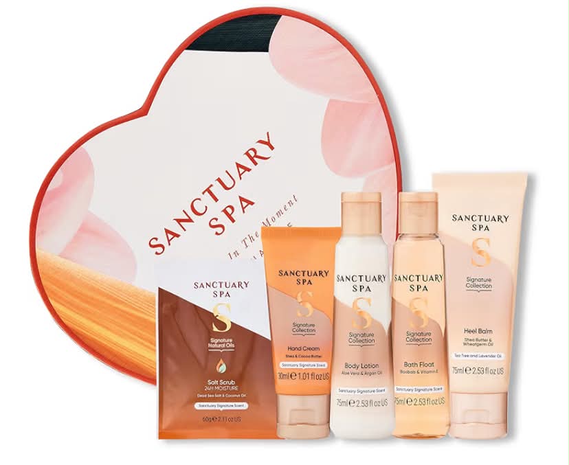 Sanctuary Spa Lost In The Moment Gift Set, Vegan, Gift For Women, Gift For Her, Womens Gift Sets