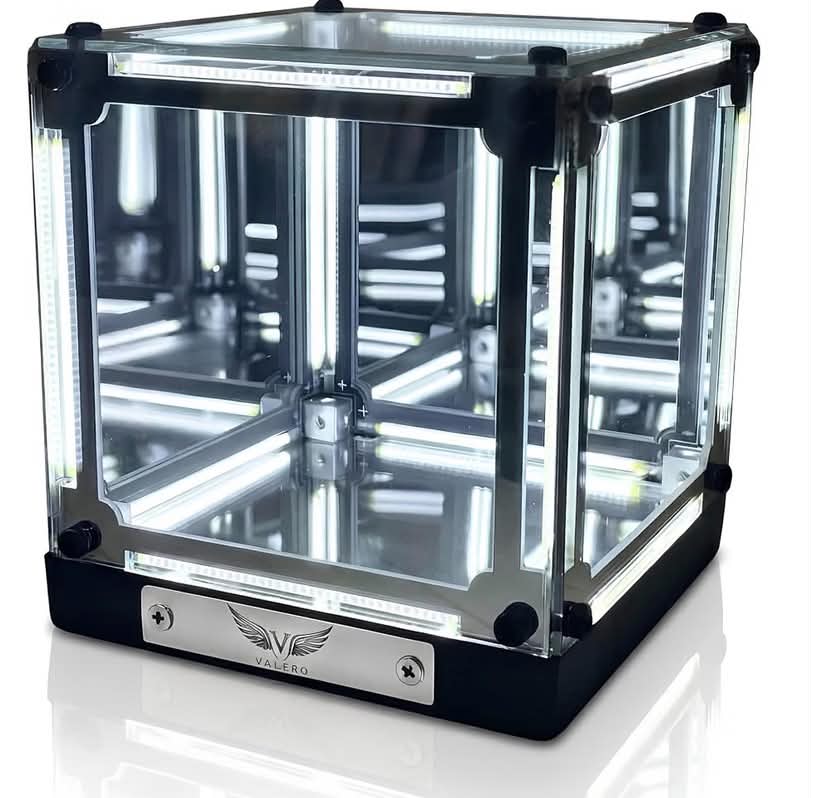 Cordless Infinity Mirror Cube LED Night Light