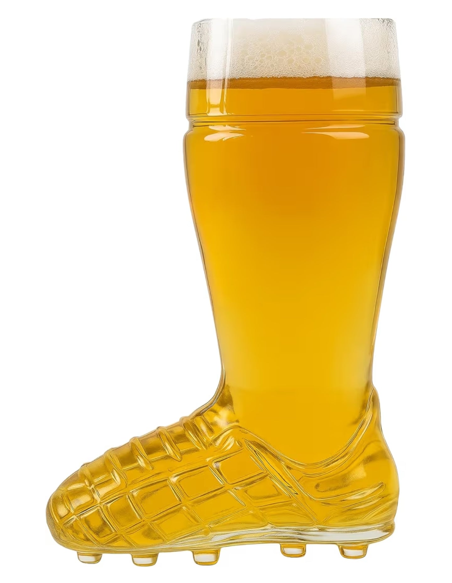 Chabrias Ltd Ultimate Beer Glass Football Rugby Boot Mug - Perfect for UEFA Euros, World Cup, and Soccer Fans! (Pint (20 oz / 568 ml)