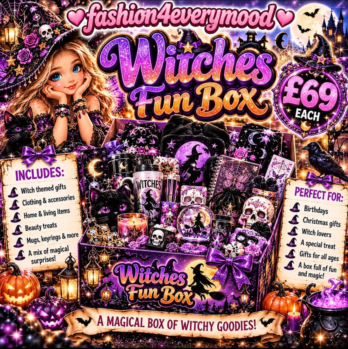 ๐งโโ๏ธ๐ฎ THE WITCHES FUN MYSTERY BOX! ๐ฎ๐งโโ๏ธ