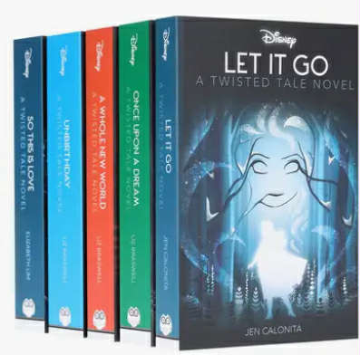 Disney Twisted Tales Series 5 Books Collection Set (Let It Go, Once Upon a Dream, A Whole New World, Unbirthday & So This Is Love)