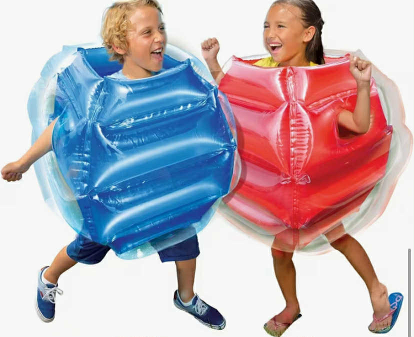 Bump n Bounce Body Bumpers, Garden Toy, 2 Bumpers Included, Red and Blue
