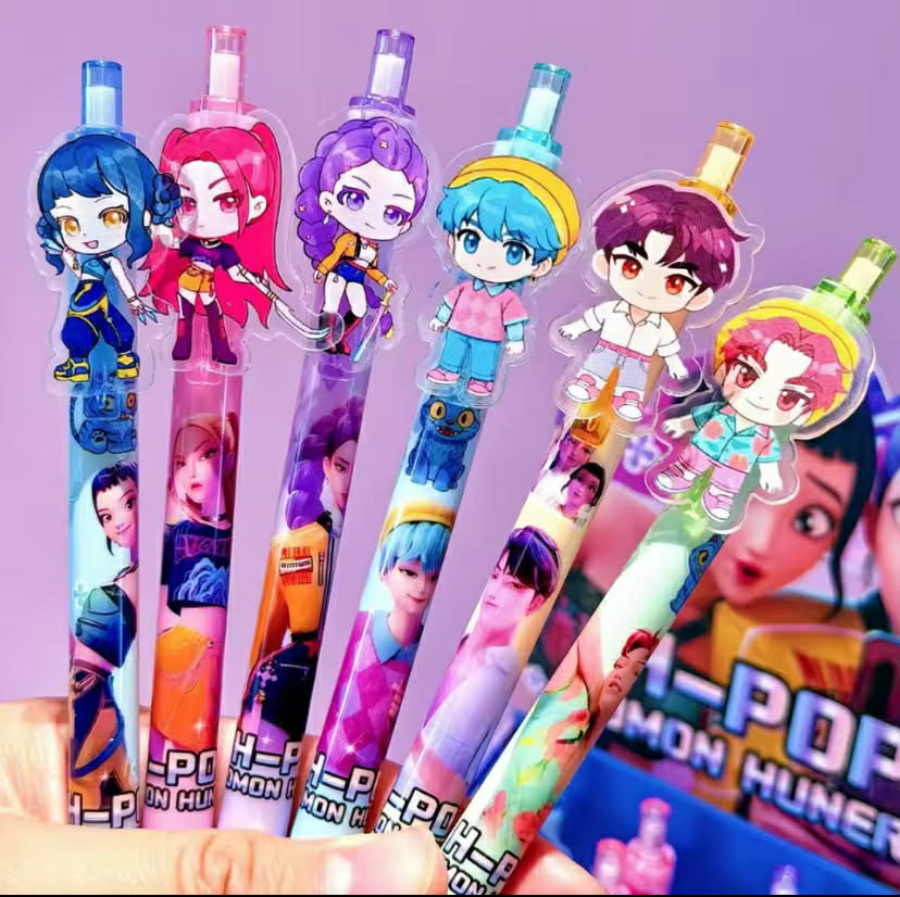 KPop Demon Hunters Huntrix Rumi Black Gel Pen
X6