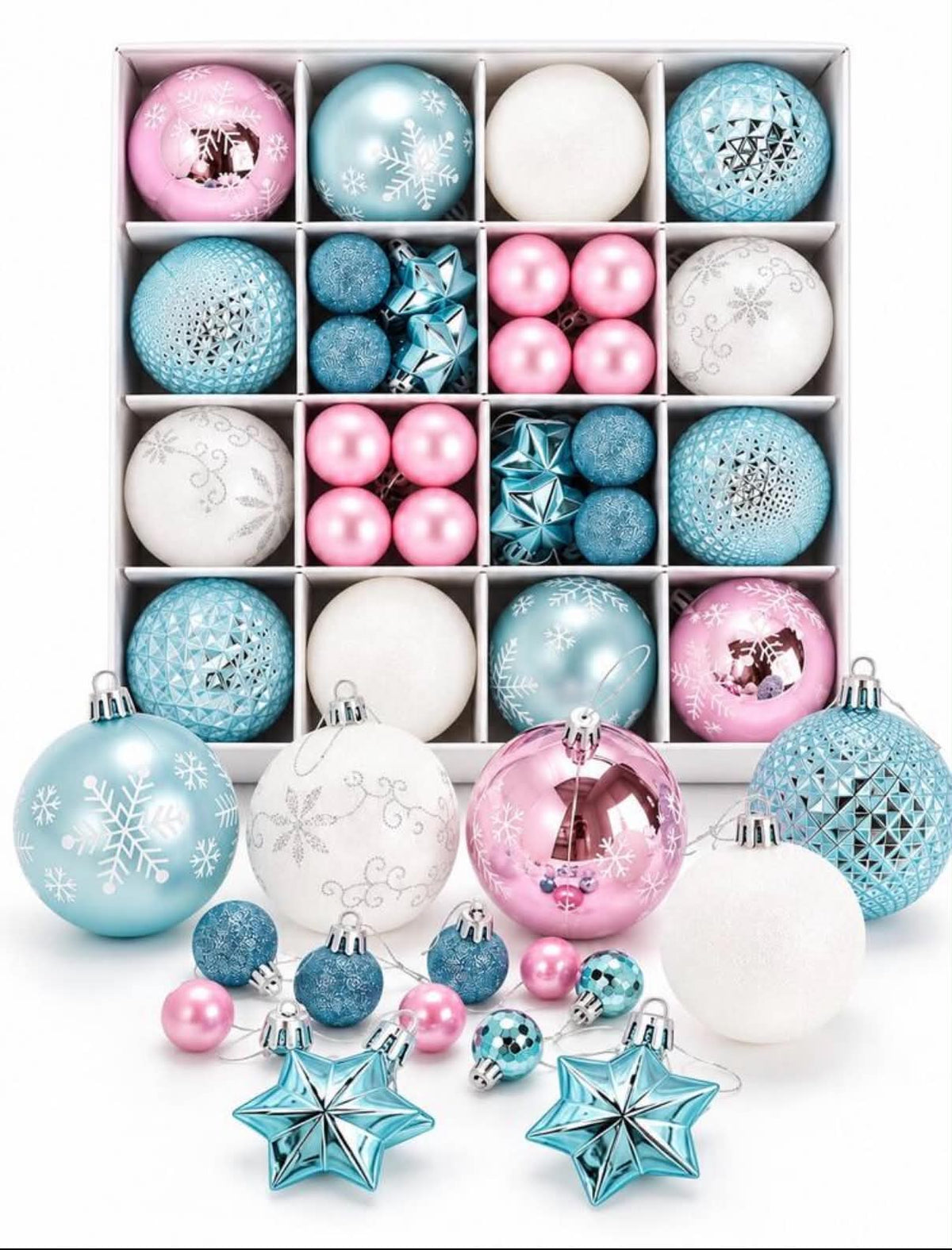 44pcs Christmas Decoration Set,