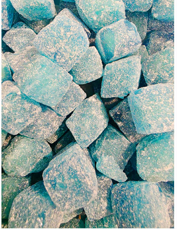 Blue Raspberry Cubes 300g