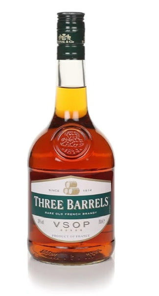 Three Barrels Rare Old French Brandy VSOP, 70cl