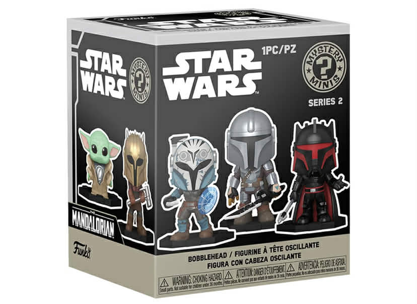 Funko Mystery Mini - Disney - the Mandalorian - 1 Of 12 to Collect - Styles Vary - Star Wars: the Mandalorian - Collectable Vinyl Figure - Gift Idea - Official Merchandise - Toys for Kids & Adults
