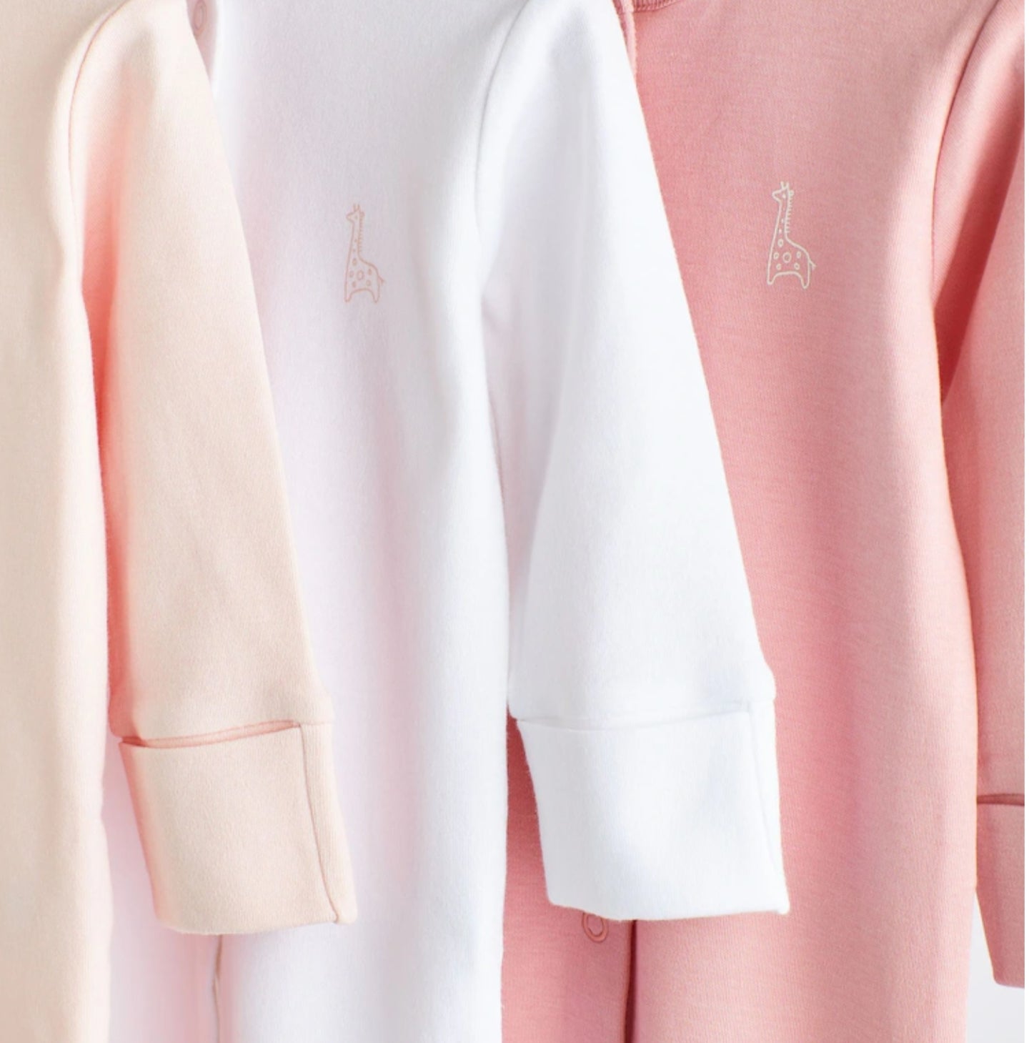 Pink/White 3 Pack Baby