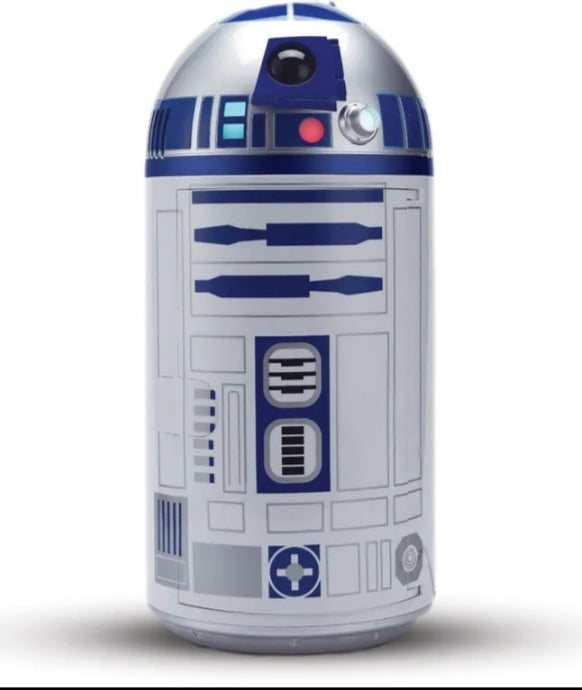 Star Wars R2-D2 Light Up Mini Fridge AC or DC Powered with Film Authentic Sound Effects