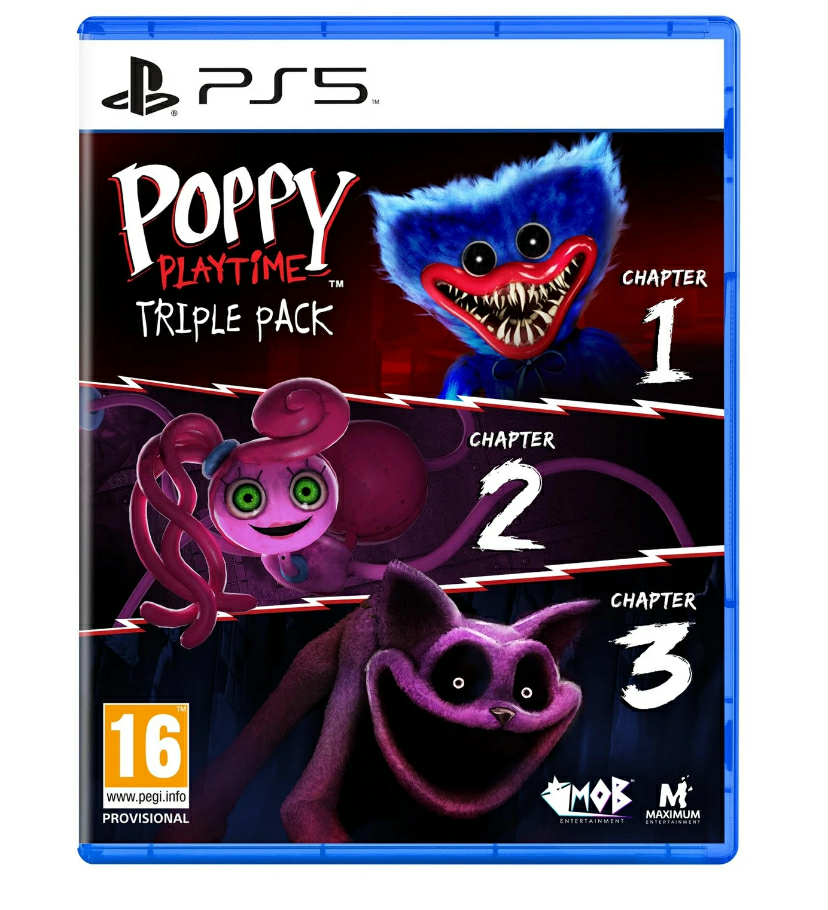 Poppy Playtime Triple Pack (PS5) (Sony Playstation 5)