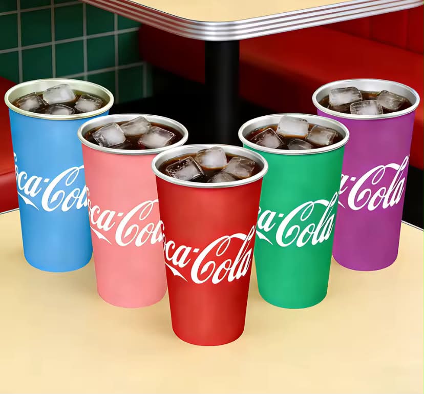 Cold Discoloration Aluminum Beer Mugs
