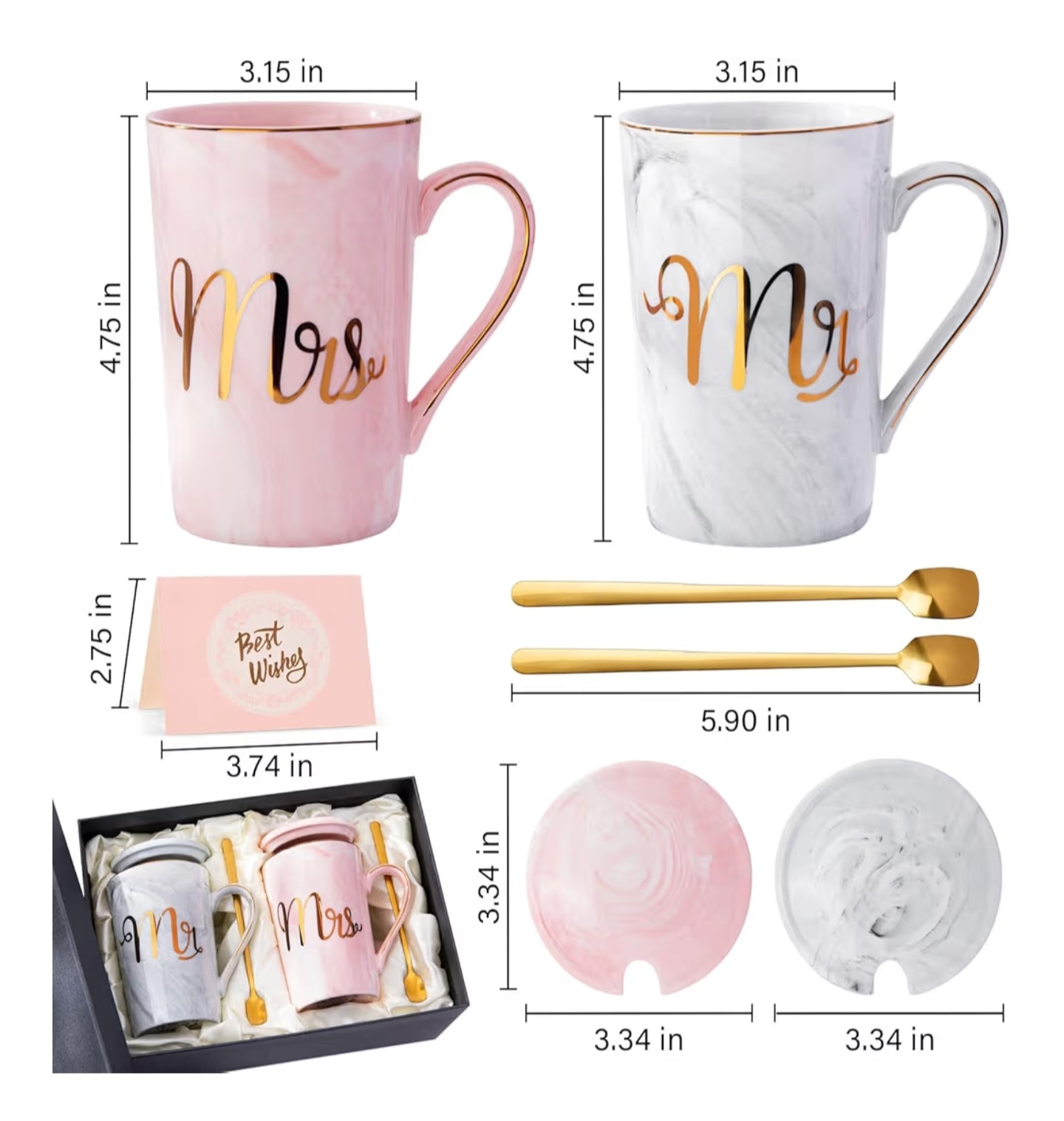 Anniversary Couple Gifts, Wedding Gifts for Bride and Groom,