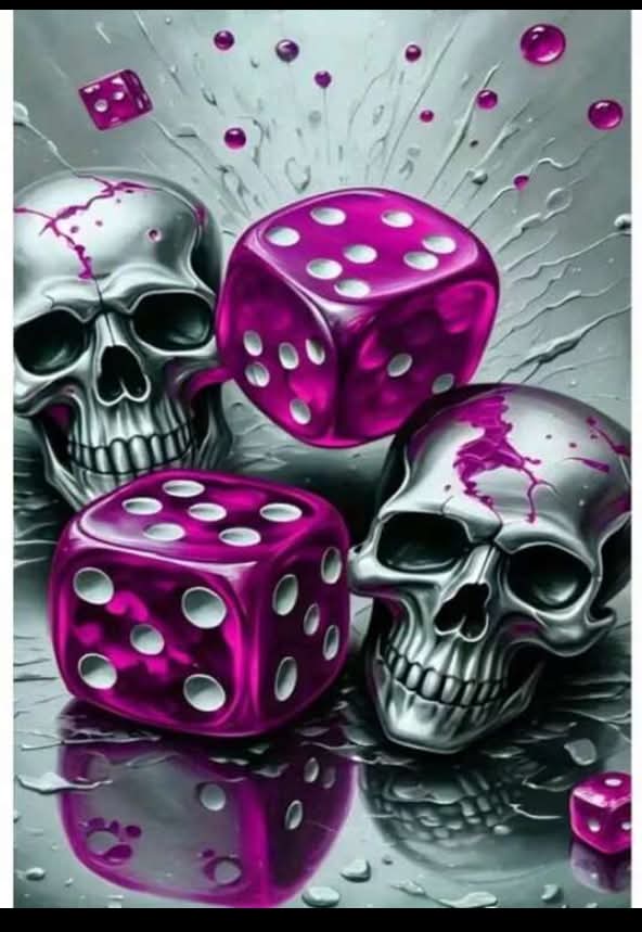 Diamond Painting Kit, Skull Pattern, Suitable For Adult Beginners