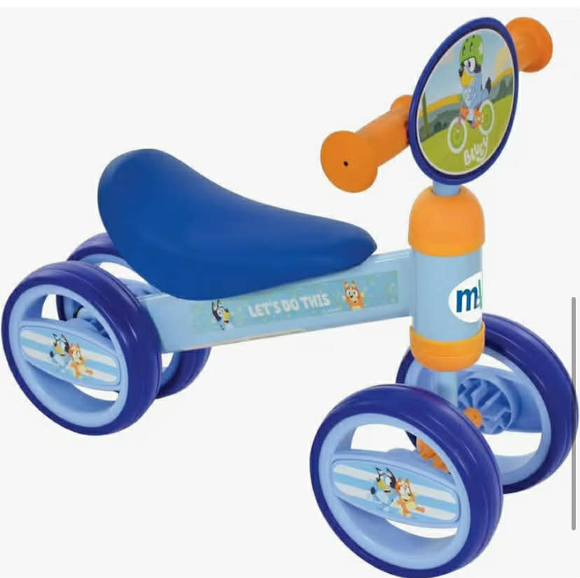 Bluey The Deluxe Bobble Ride on for Kids