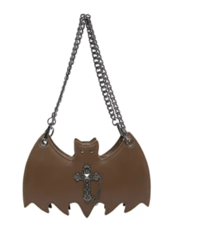 Versatile Chain Bag in a Retro Dark Style, Perfect for Commuting.