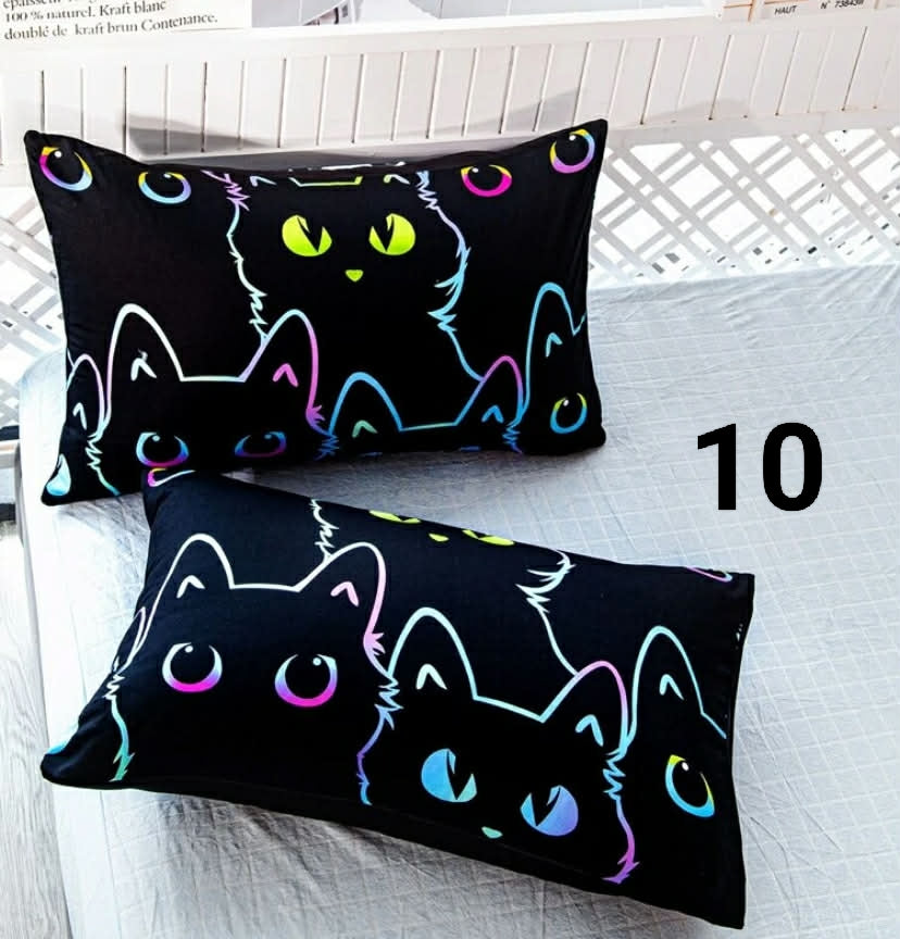 2 pcs Pattern Pillowcase Without Filler