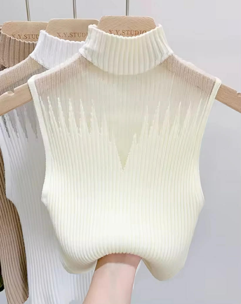 Mesh Knitted Top Women
One size