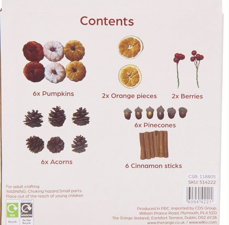 28 Piece Large Assorted Wreath-Making Box