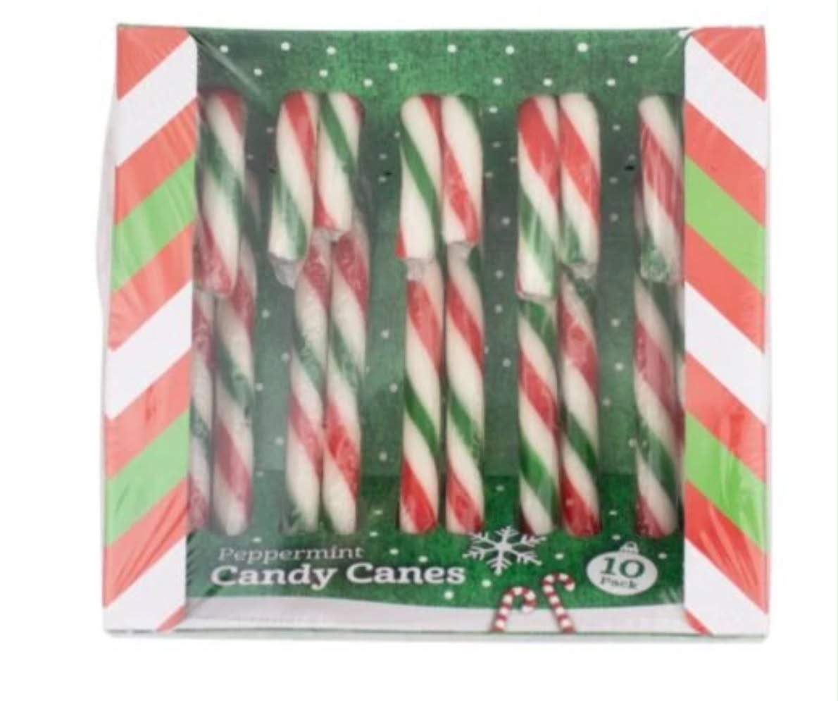 Peppermint Christmas Candy Canes