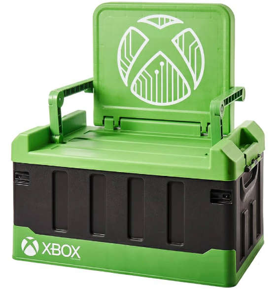 Numskull Xbox 2-in-1 Toy Storage Box & Folding Chair -