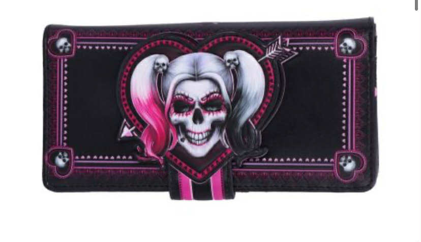 Little Monster Embossed Purse 18.5cm