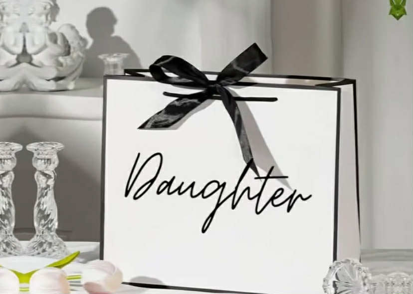 Daughter gift bag