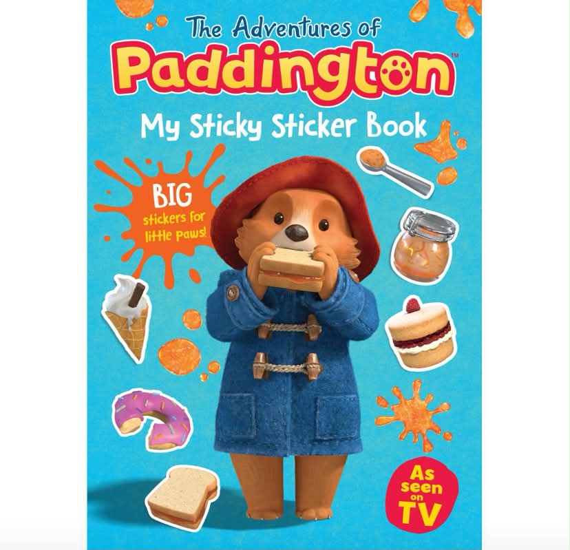My Sticky Sticker Book: A fun illustrated kids activity book for early readers ages 3+ (The Adventures of Paddington)