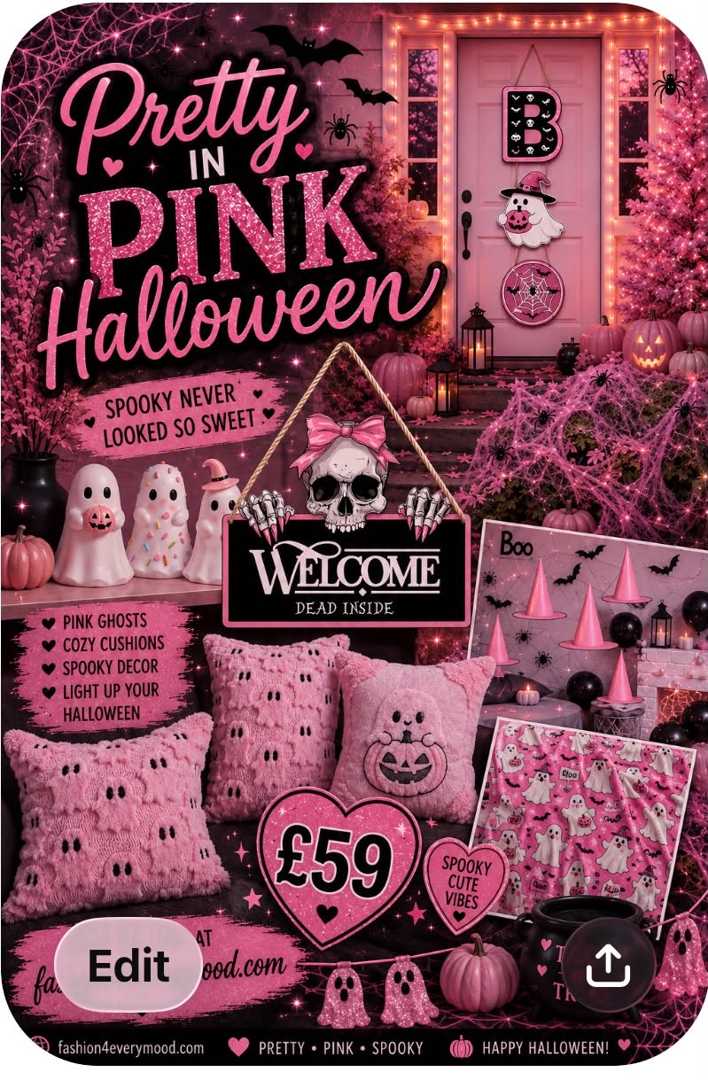 Pink Halloween bundle