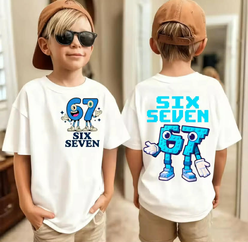 Six Seven Kids Tees Tops Unisex