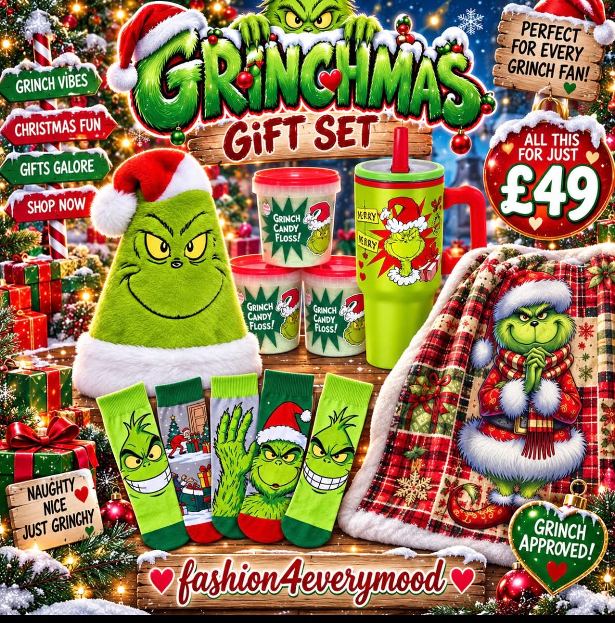 Grinch set