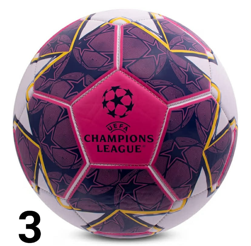 Hy-Pro UEFA Champions League Football, Size 5, Officially Licensed, Training, Match, Merchandise, Collectible For Kids and Adults, Great Football Gift Idea