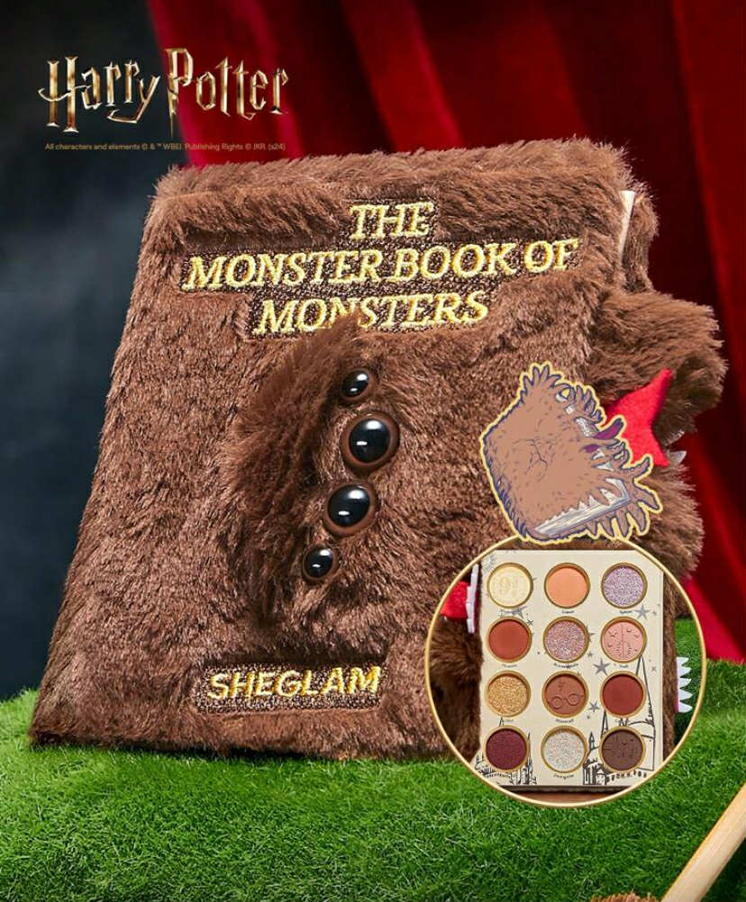 Harry Potter™ Monster Book Of Monsters Palette No Smudge Long-Wearing Brand Beauty Makeup Face Paint Cosmetic For Women