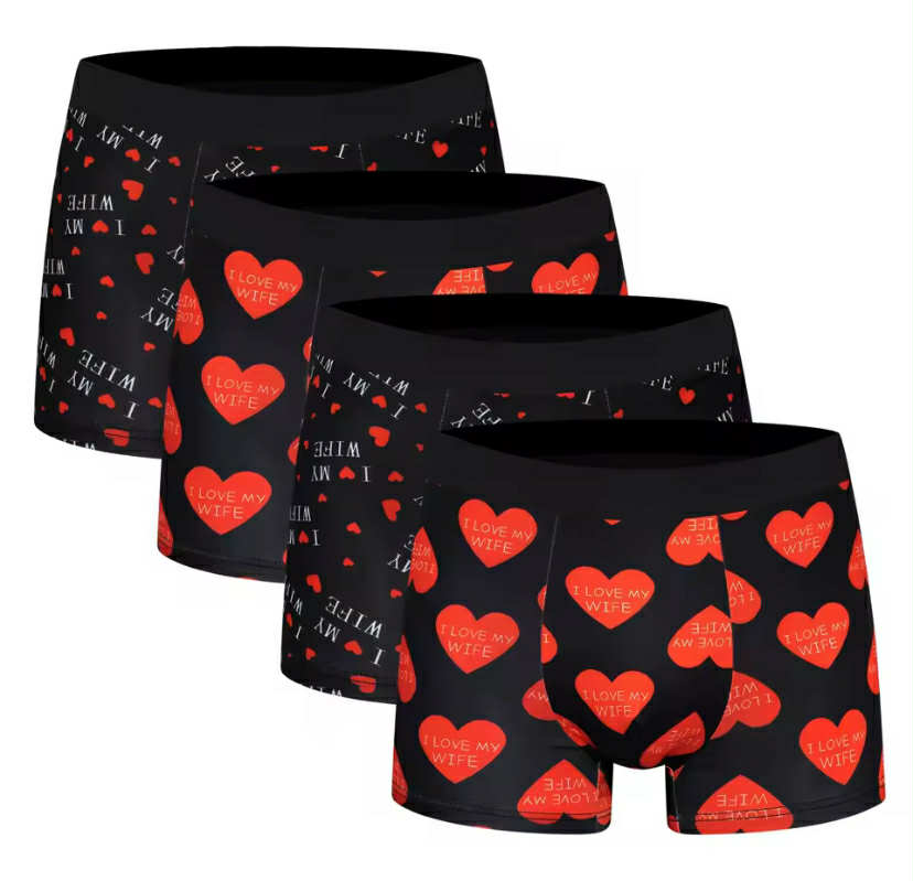 Men's Four Cornered Underwear x4