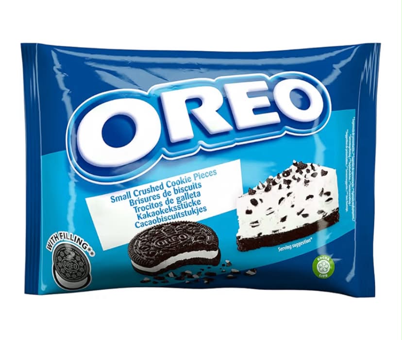 Oreo Cookies & Cream Crushed Biscuit Crumb (With Vanilla Filling), 400g