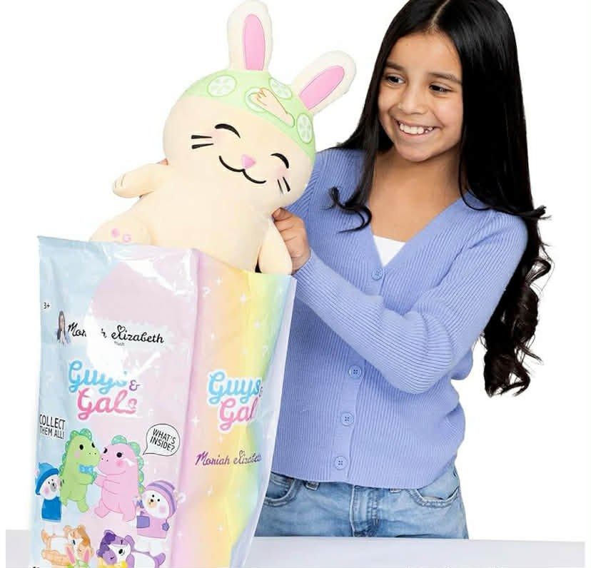 Moriah Elizabeth 11" Mystery Plush - Guys & Gals, YouTube Craft Channel, Blind Box, 1 of 8 Possible, Official Merch, One Supplied, Styles May Vary