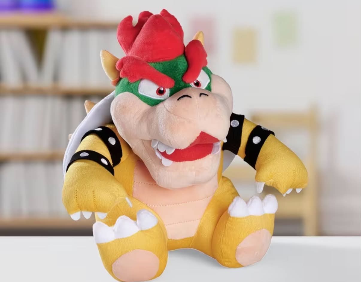 Super Mario Bowser 27cm Plush Soft Toy Villain Character Doll Gift for Kids
