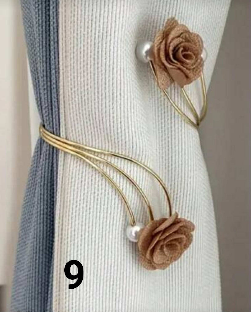 Curtain tie backs