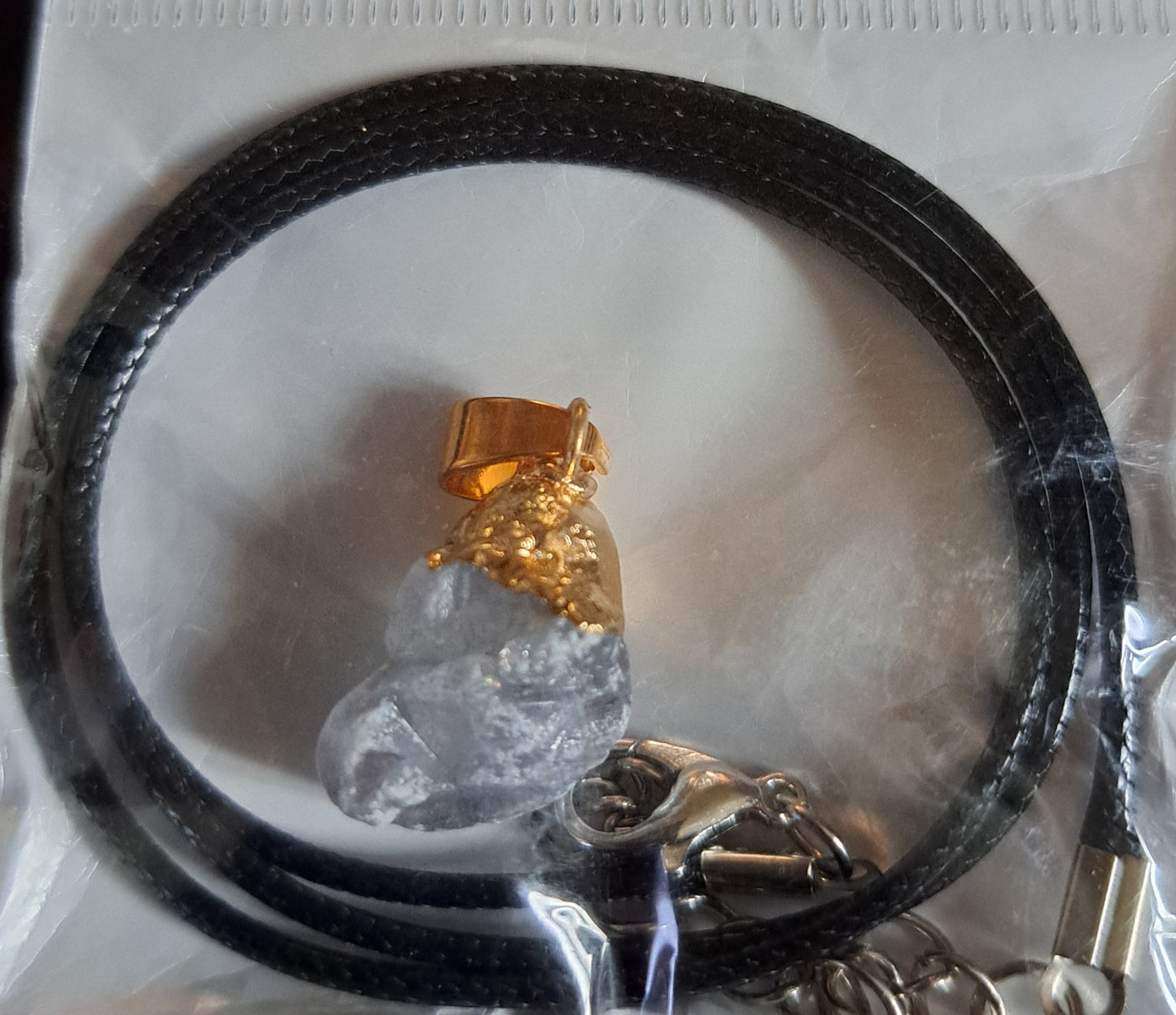 Blue Lace Agate rock Pendant