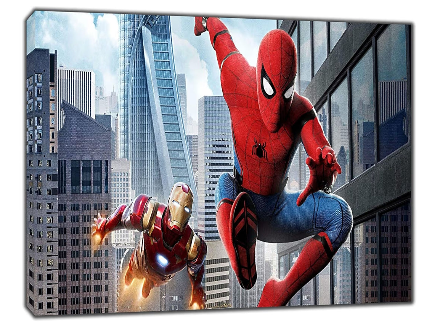 Kids Hero HOMECOMING PHOTO PRINT ON FRAMED CANVAS WALL ART 16’’ x 12’’ inch(40x 30 cm) -18mm depth