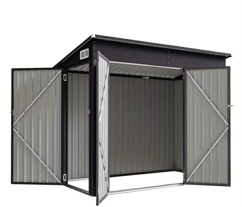 Nordivale 8X4 5X3 FT Shed Outdoor Storage Shed