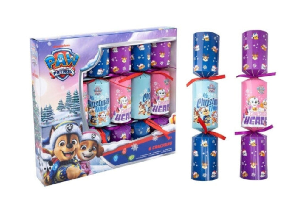 Paw Patrol Christmas Crackers 6 Pack for Kids