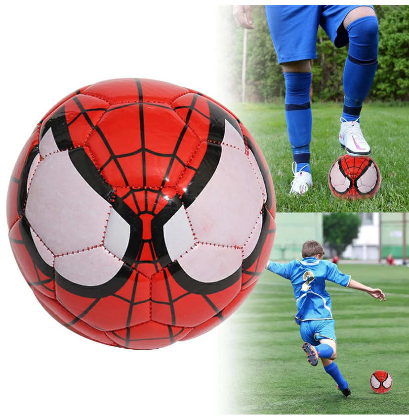 Children Spideman Ball Football Size 2SpideMan Soccer Trainng Children Gifts