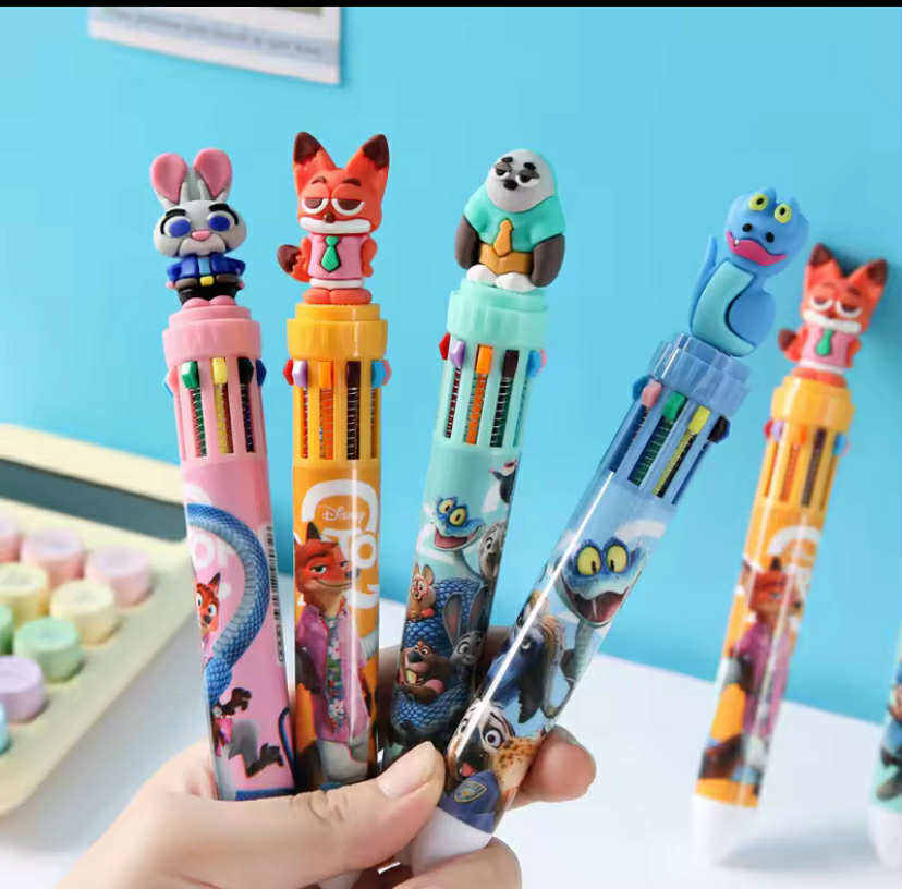 4pcs Disney Zootopia 2 Stationery