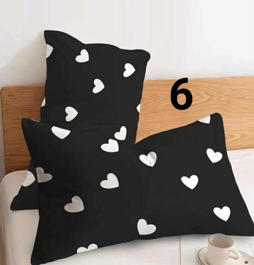 2 pcs Pattern Pillowcase Without Filler