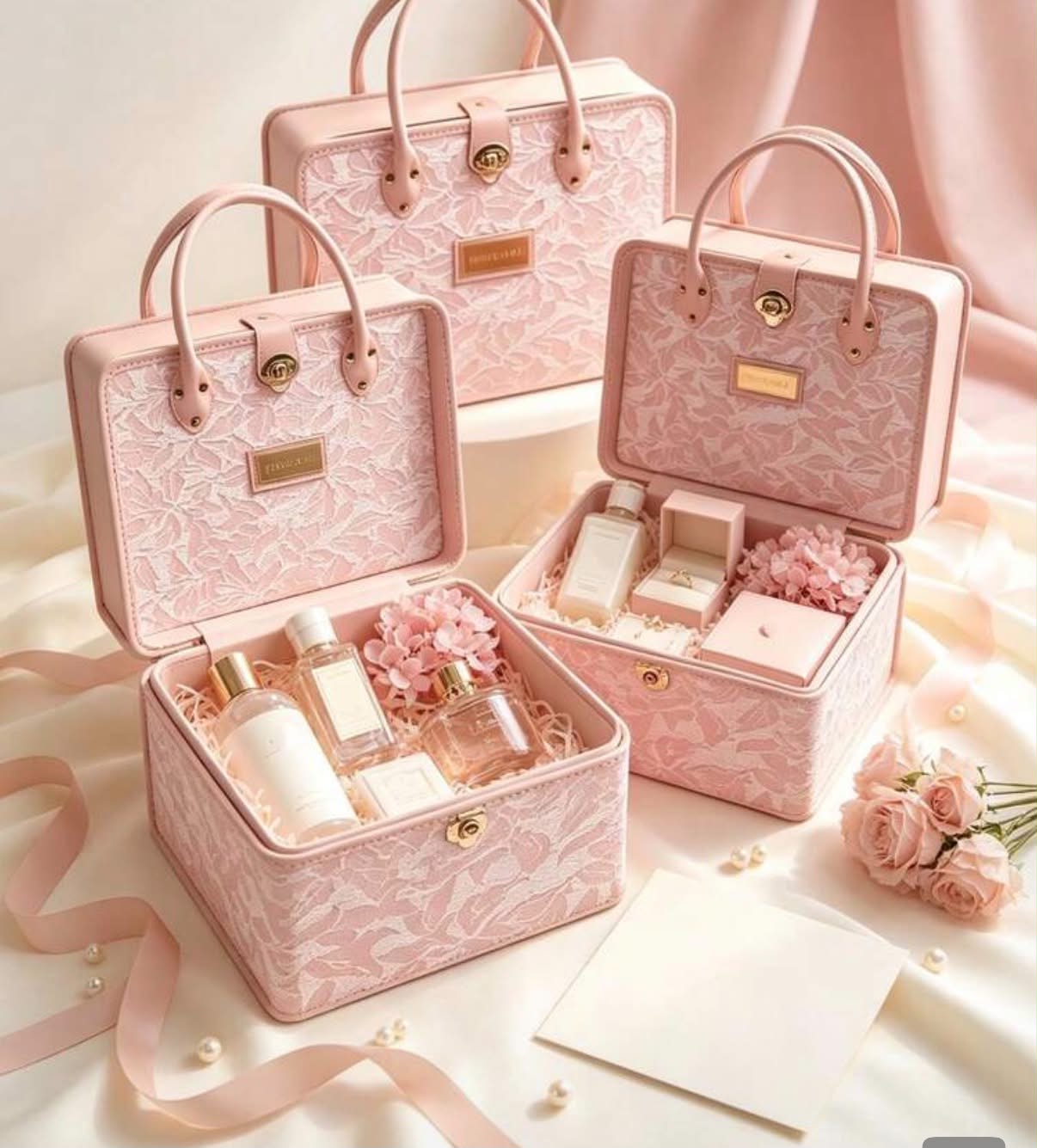 1 pcs Eternal Artificial Rose Carnation Gift Box, Round Bow‑Knot Soap Flower Box For Women Gifts