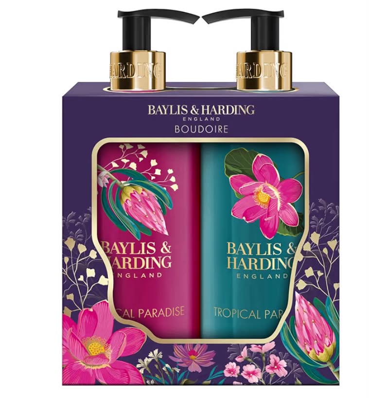Baylis & Harding Boudoire Luxury Hand Care Gift Set 1 Pack
Tropical Paradise, Vegan Friendly